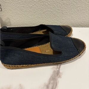 Fendi Navy and Black Espadrilles used good conditions